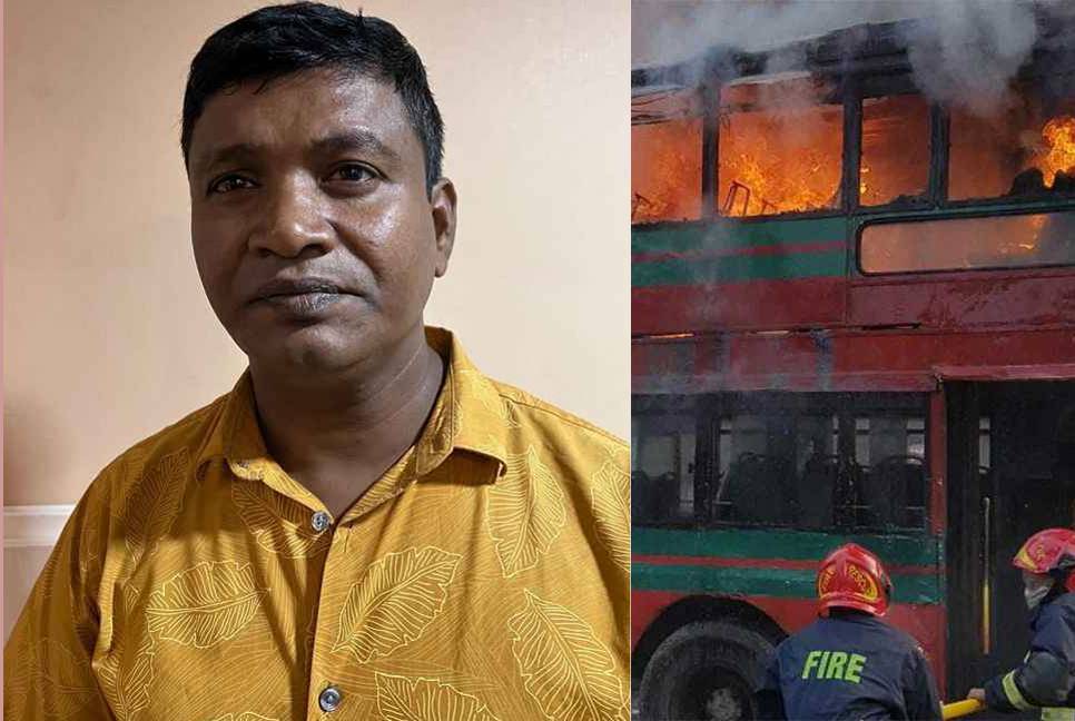 BRTC bus torched: Swechchasebak Dal leader held