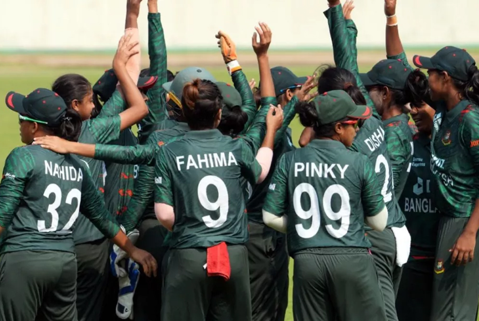 Bangladesh Women's Cricket team due to fly South Africa Saturday