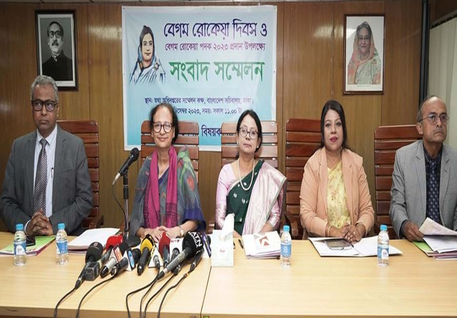 Five eminent women to receive Rokeya award