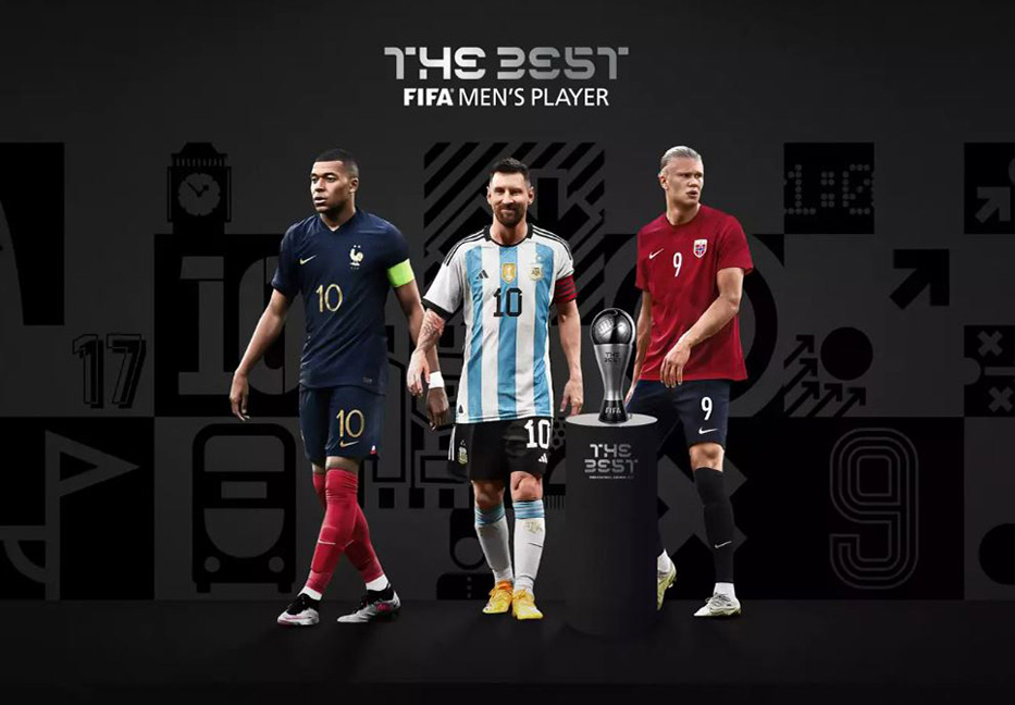 Messi, Mbappe, Haaland in list of FIFA Best men player of year 