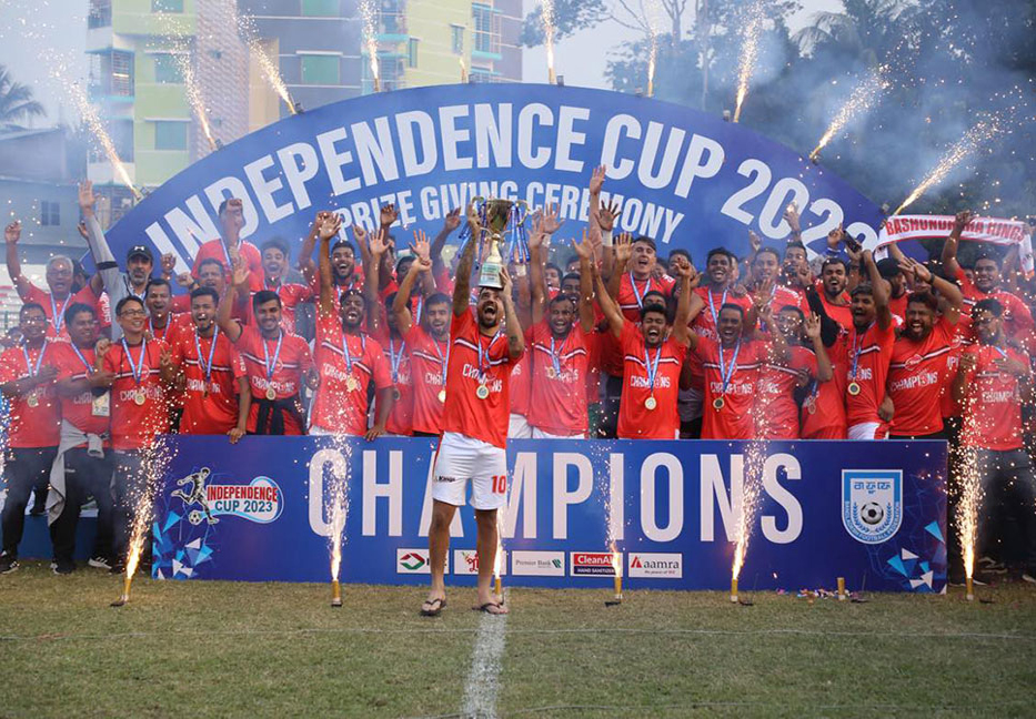 Bashundhara Kings become champions in Independence Cup 