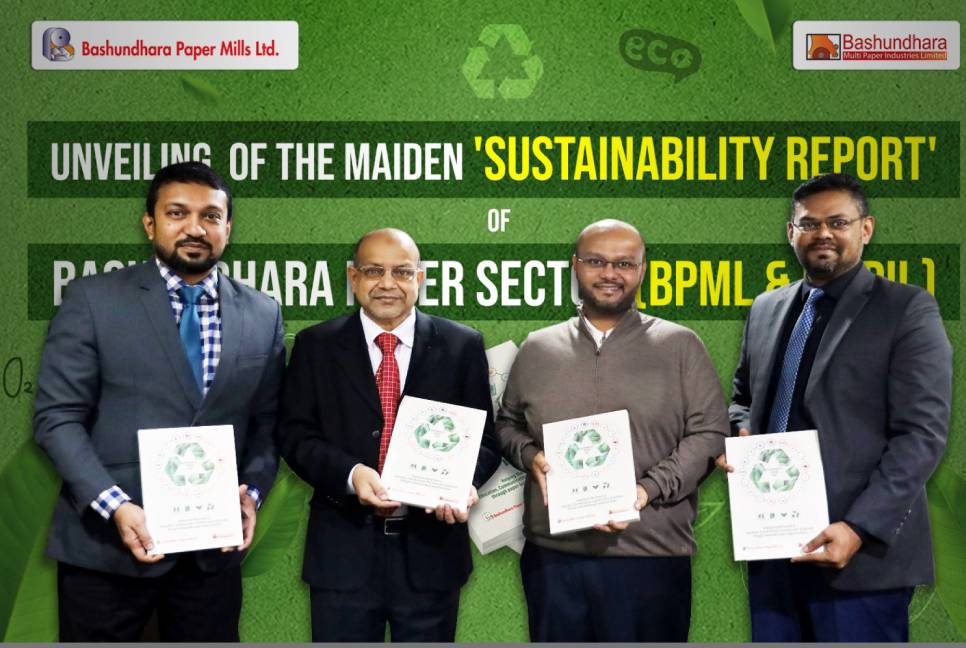 Bashundhara Paper unveils its first sustainability report