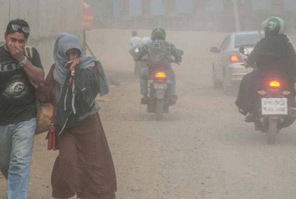 Dhaka’s air quality unhealthy today amid bone-chilling cold