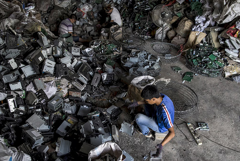 Country grapples with 3 million tons of e-waste annually