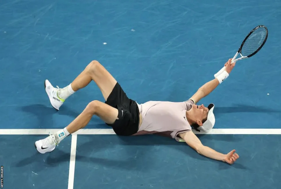 Sinner overtakes Medvedev in epic battle to win Australian open 