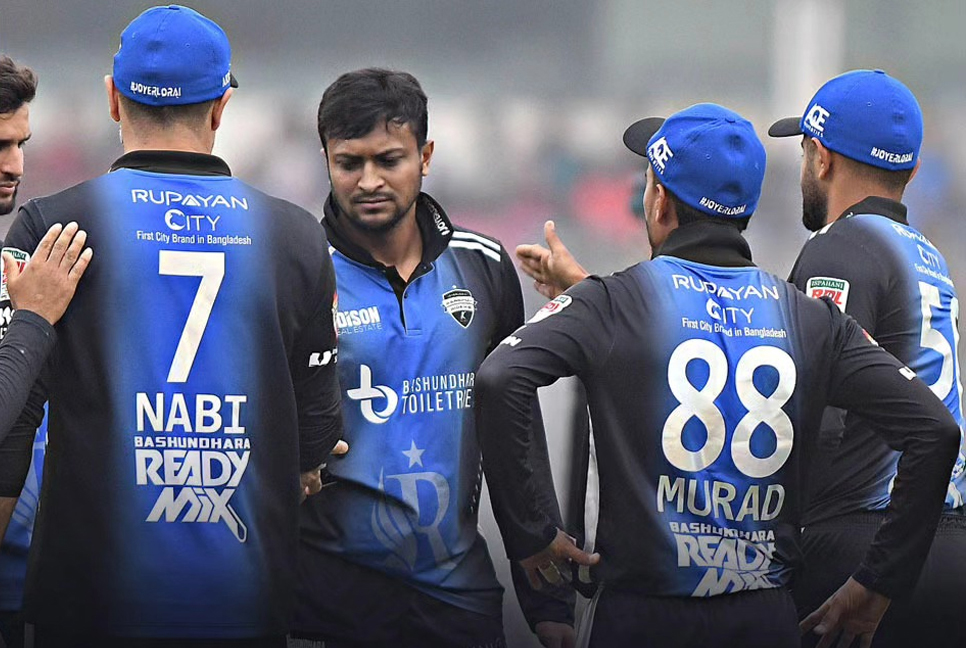Shakib’s all-round performance guides Rangpur to fifth win