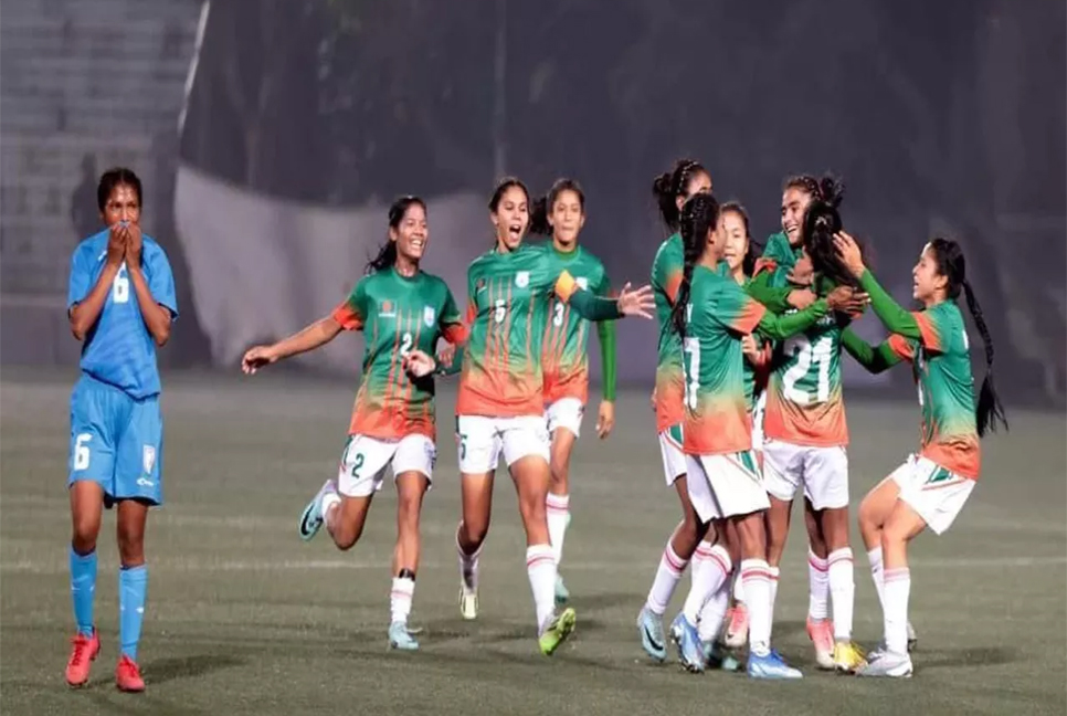 Bangladesh, India declared joint champions after match commissioner's fault in SAFF U-19 Women's tournament 