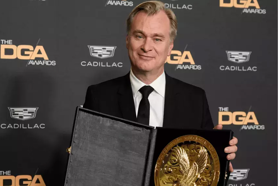 Christopher Nolan wins top directors award for 'Oppenheimer'


