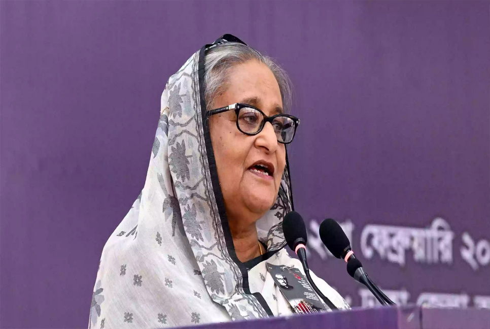 Bangladesh marches ahead with ideals of Language Movement: PM

