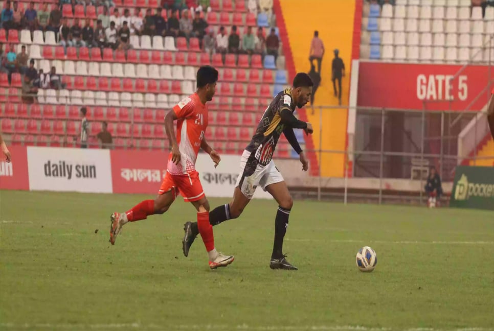 Bashundhara Kings complete 1st phase with draw against Sheikh Russel KC in BPL football