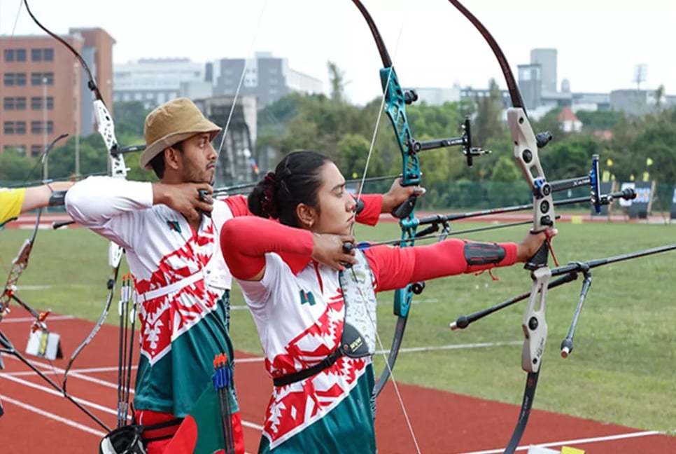 Bangladesh win 2 silver, 1 bronze in Asia Cup Archery 