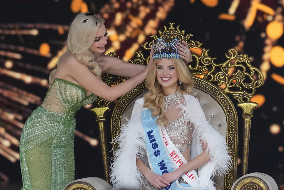 Krystyna Pyszková from Czech Republic crowned Miss World 2024