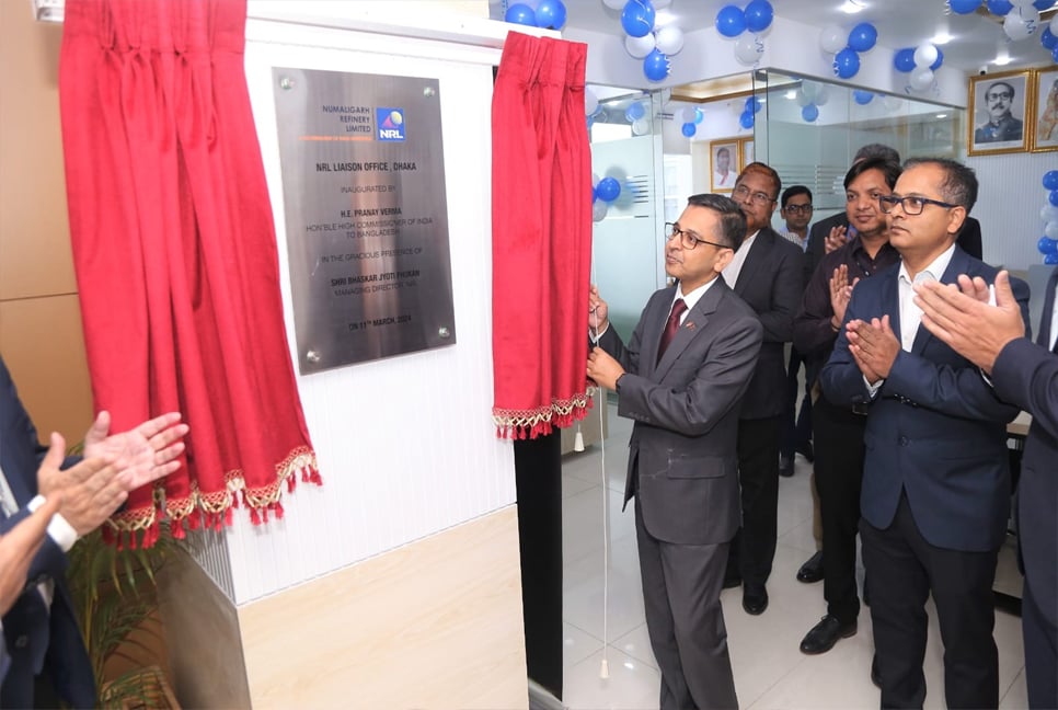 Pranay Verma inaugurates Dhaka liaison office of NRL 
