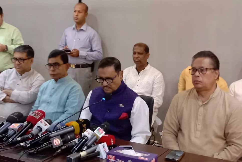 Govt investigating whether BNP’s link with syndicates, hoarding: Quader