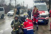 Rescuers among 16 killed in Russian attack in Odesa