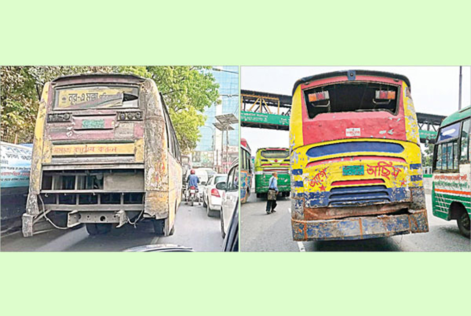 Old Buses without fitness increase commuters’ problems, risk 