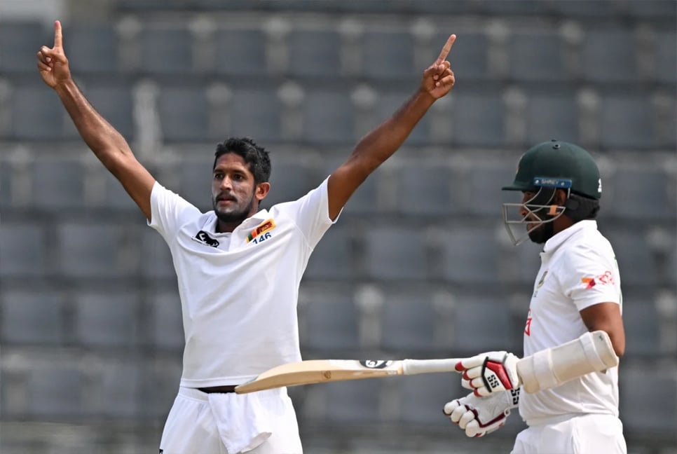 Sri Lanka crush ‘helpless’ Bangladesh by 328 runs 