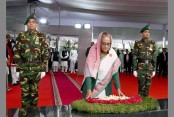 PM pays homage to Bangabandhu