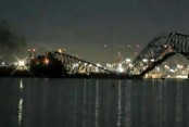 Baltimore Key Bridge collapses after ship collision