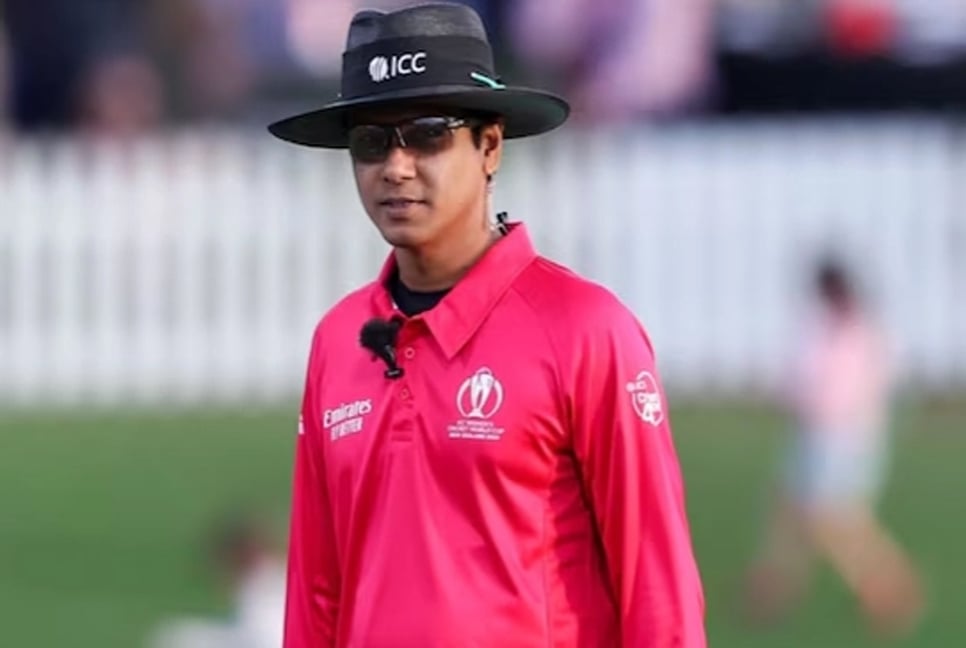 Bangladeshi Umpire Sharfuddoula makes history entering ICC's elite panel