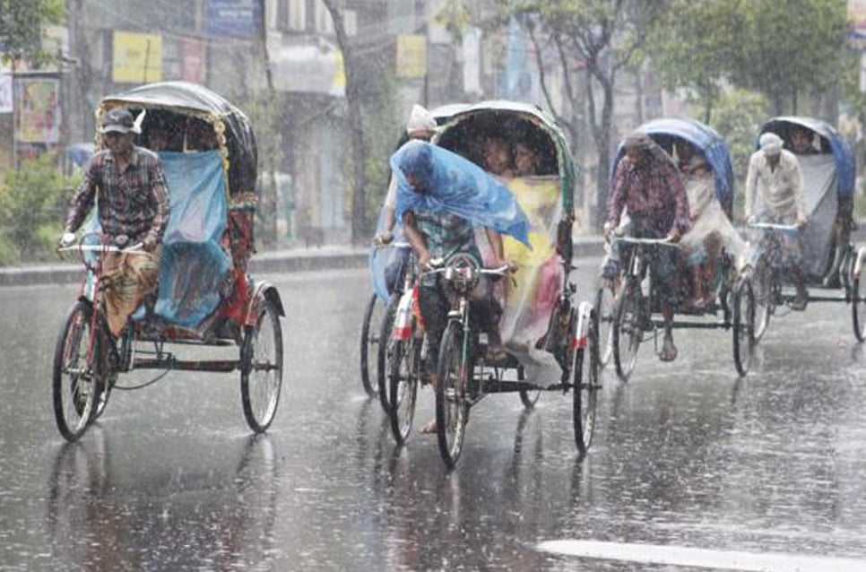 Weather forecast: Scattered showers in five divisions