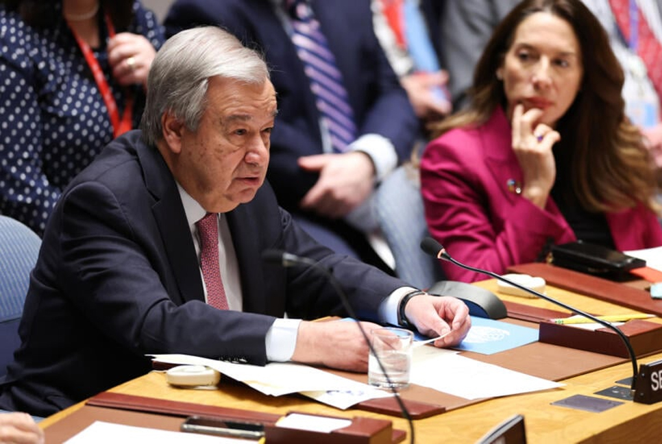 Middle East, world cannot 'afford more war': UN chief