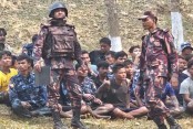 46 members of Myanmar border guards take shelter in Bangladesh again