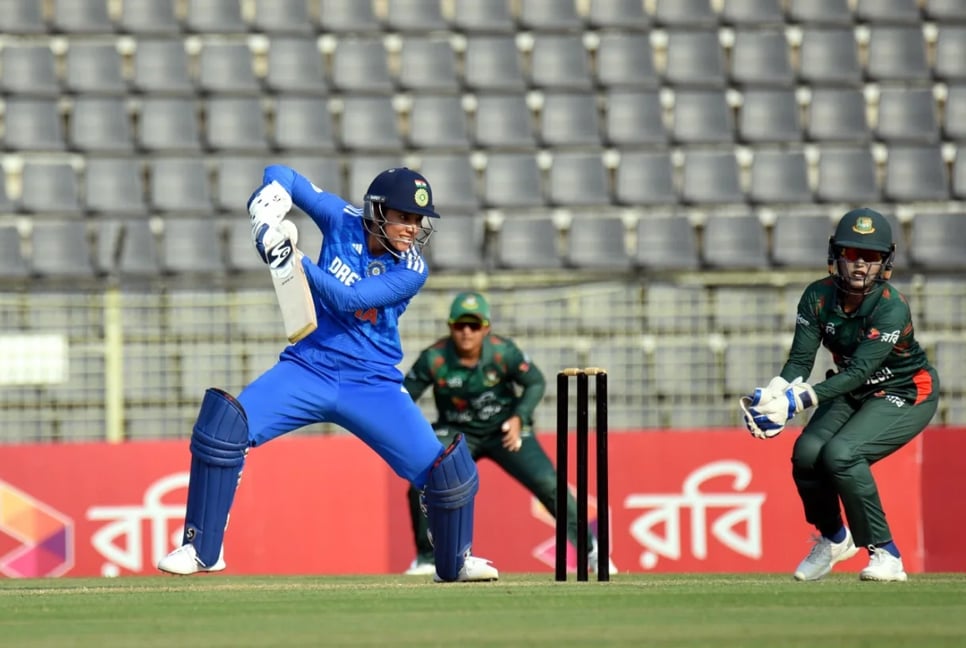 Bangladesh whitewashed to India in women T20 series