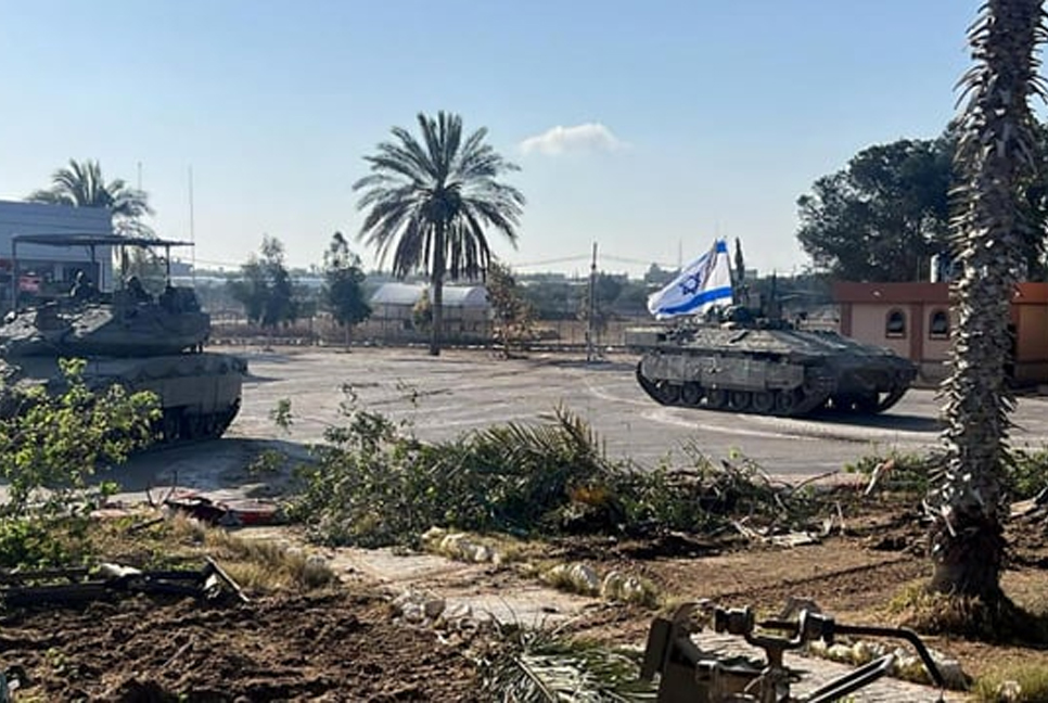 UN vehicle hit in Rafah was in 'combat zone': Israel