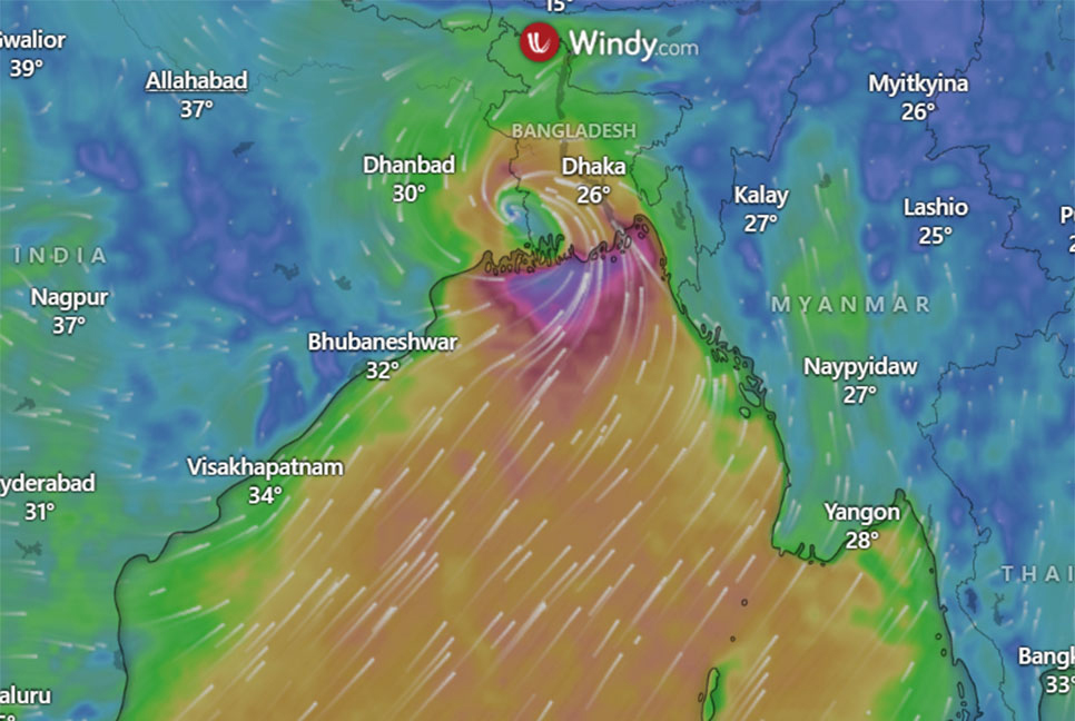 Cyclone Remal weakens into a land deep depression over Jashore, adjoining area