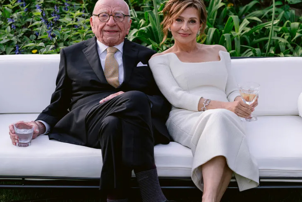 Media Mogul Rupert Murdoch marries for 5th time at 93 