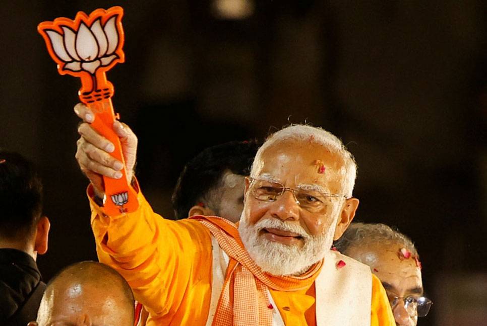 Modi re-elected to seat in Varanasi