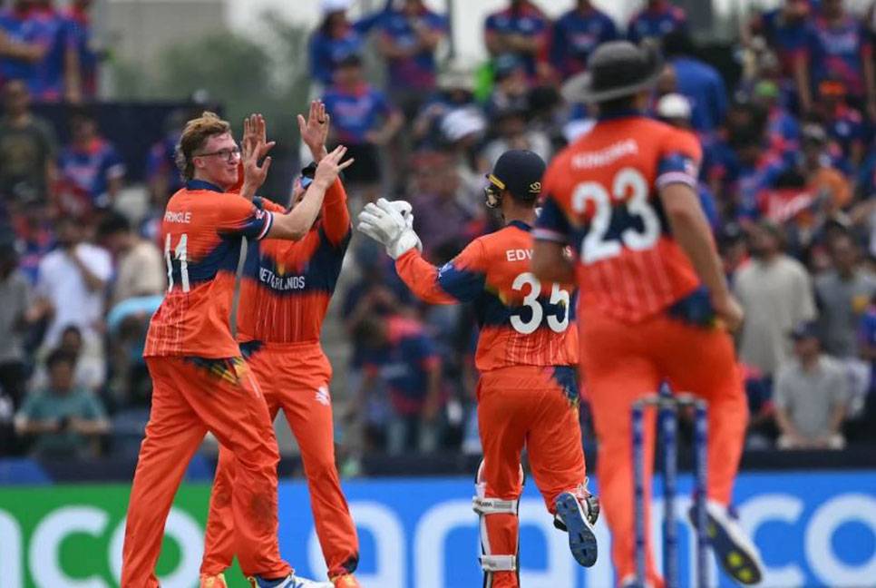T20 World Cup: Netherlands beat Nepal