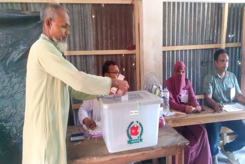 Voting on postponed Upazila polls in southern districts underway

