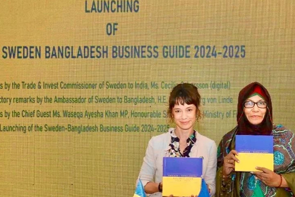 Bangladesh a growing trade partner for Sweden in South Asia: Ambassador