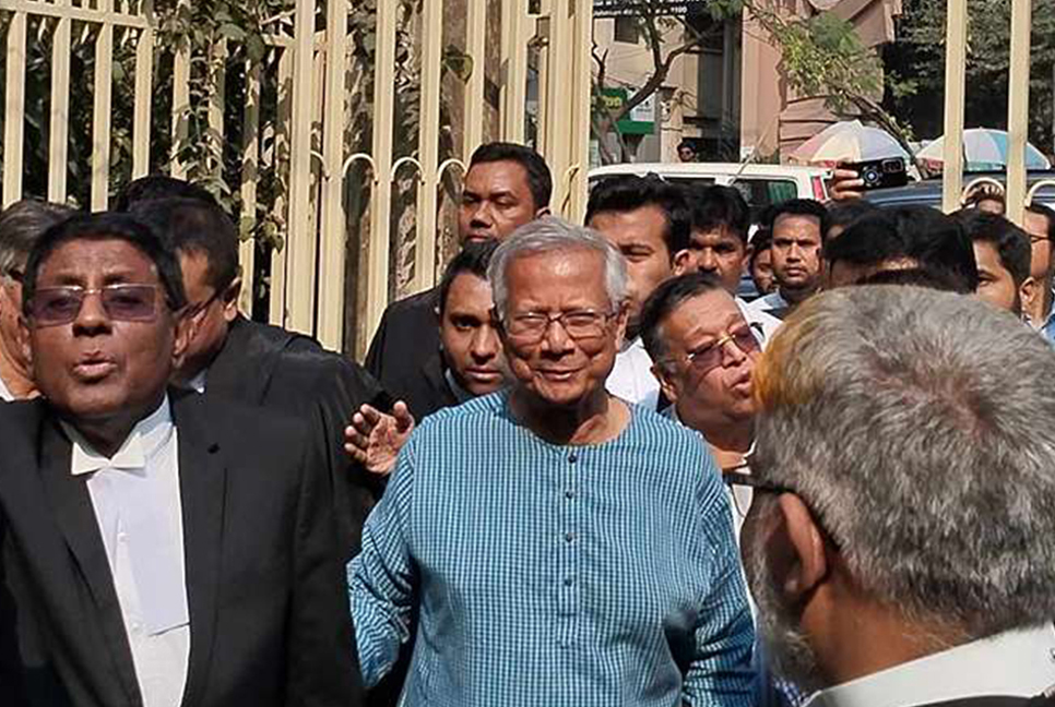 Dr Yunus, 13 others indicted in money embezzlement case