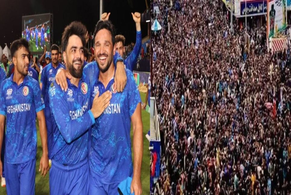 Afghan cities erupt with joy and celebration after World Cup heroics