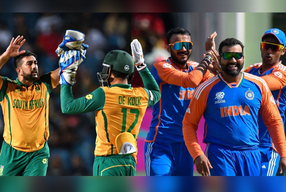 Unbeaten India and South Africa poised for T20 World Cup glory in final showdown