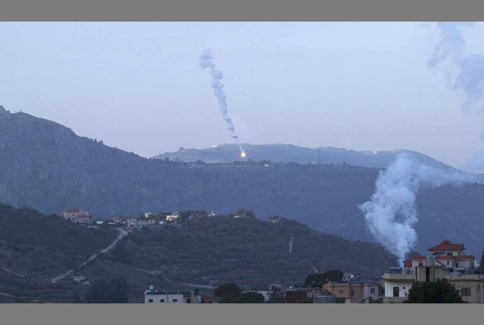 Hezbollah attacks Israeli outposts
