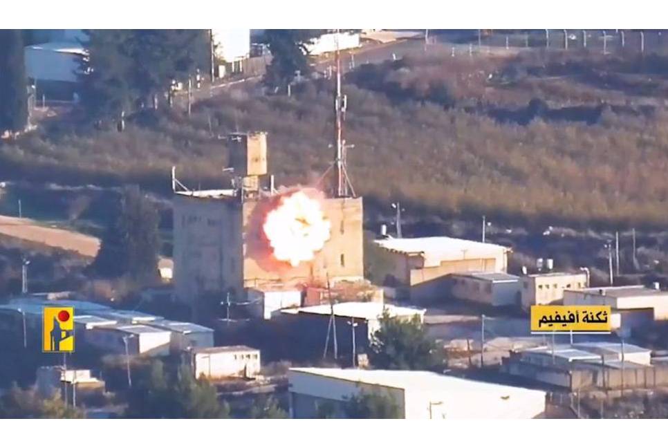 Hezbollah strikes Israeli bases with heavy warhead rockets