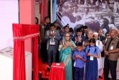 PM opens Bangabandhu Corner at Gimadanga Tungipara Government Model Primary School