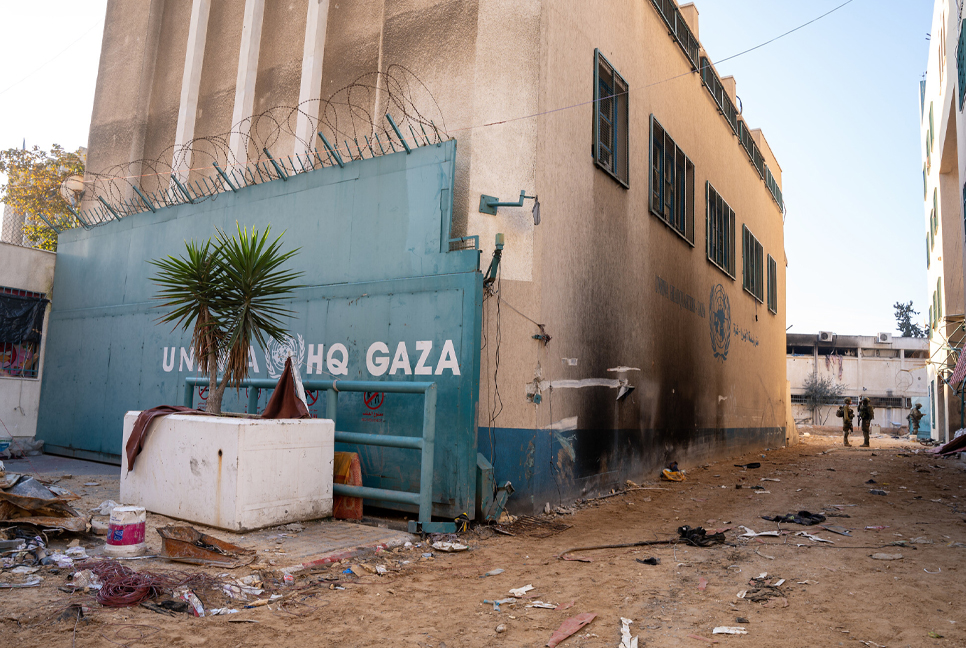 Israeli troops raid UNRWA headquarters in Gaza