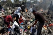 71 reported dead in Israeli strike at  Gaza camp