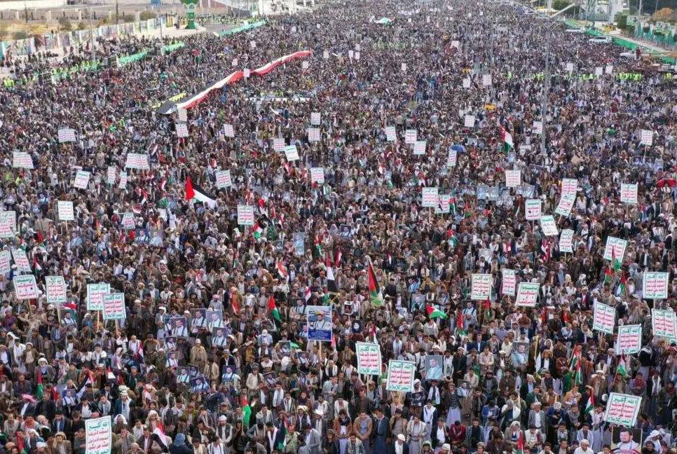 Millions of Yemenis rally for Gaza