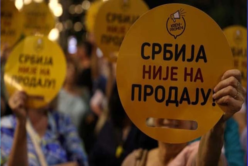 Thousands protest against lithium mine restart in Serbia 

