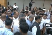 Obaidul Quader leaves venue under fire from ex-BCL leaders