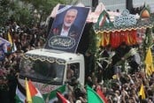 Ismail Haniyeh's funeral draws crowds in Iran