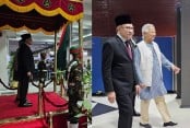 Malaysian Prime Minister Anwar Ibrahim in Dhaka