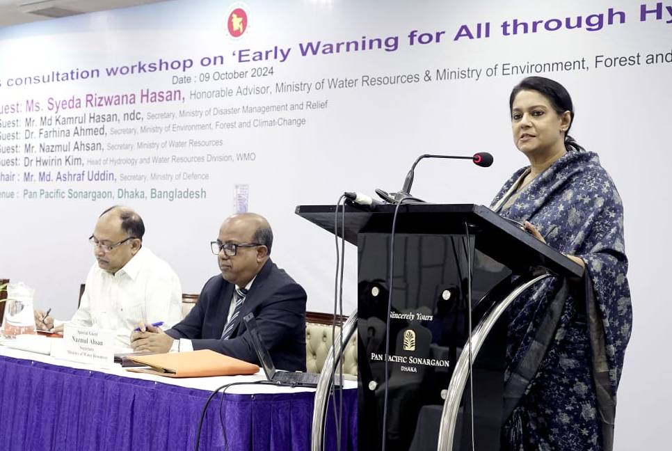 Govt works to develop understandable early warning system: Rizwana